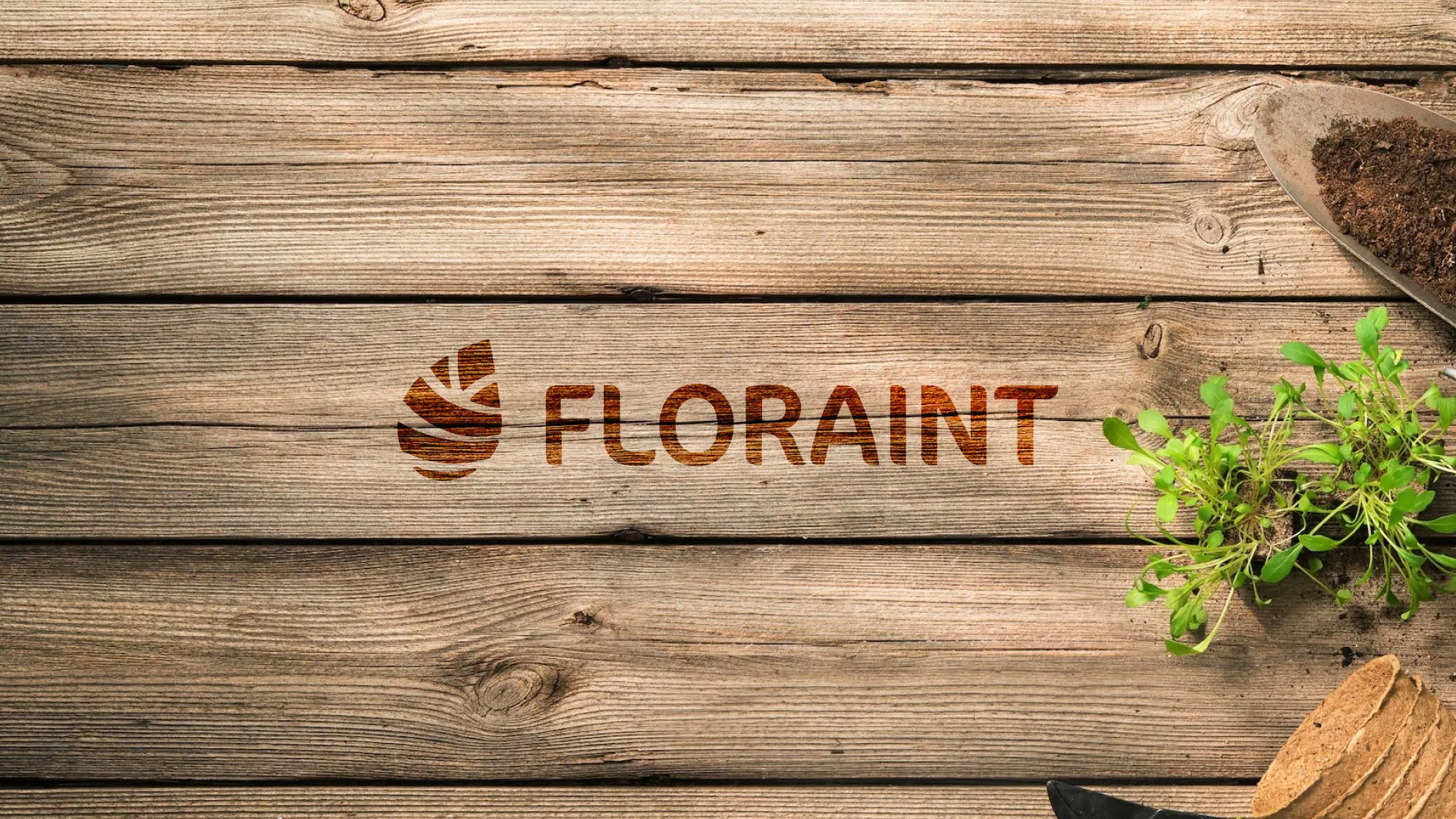 Создание логотипа и интернет-магазина «FLORAINT»